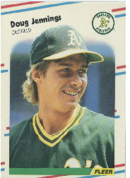 1988 Fleer Update Baseball Cards       054      Doug Jennings